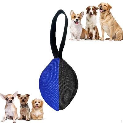 Dog Ball Toy with Handle for Interactive Chasing and Training