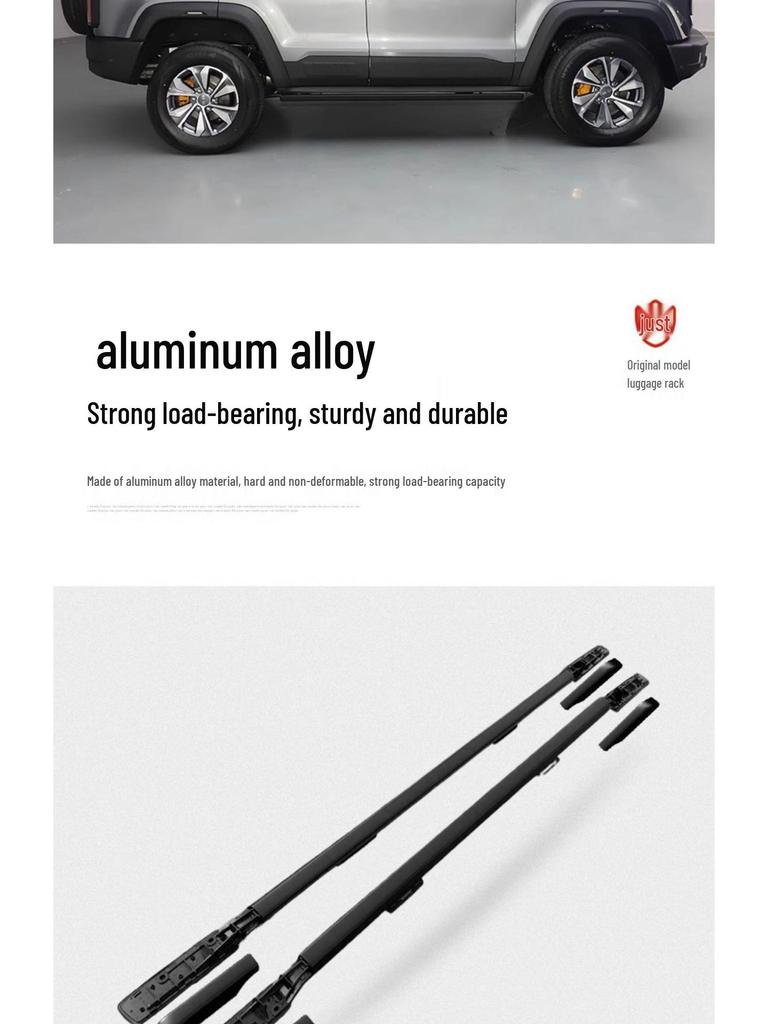 Upgraded Aluminum Alloy Roof Luggage Rack for BJ40 (Low to High Configuration)