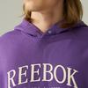 Reebok Fashionable Casual Comfortable Hoodie Unisex Hoodies Deep-Purple 24FRM301UGP4