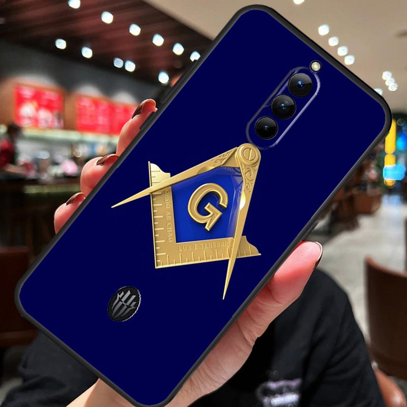 

Freemasonry Logo Symbol Case For ZTE Nubia Red Magic 8S 9S 10S 8 9 10 Pro Plus 6S 7S 6 7 Pro 5G 6R 11 Pro Plus Cover Red Magic 6s Pro