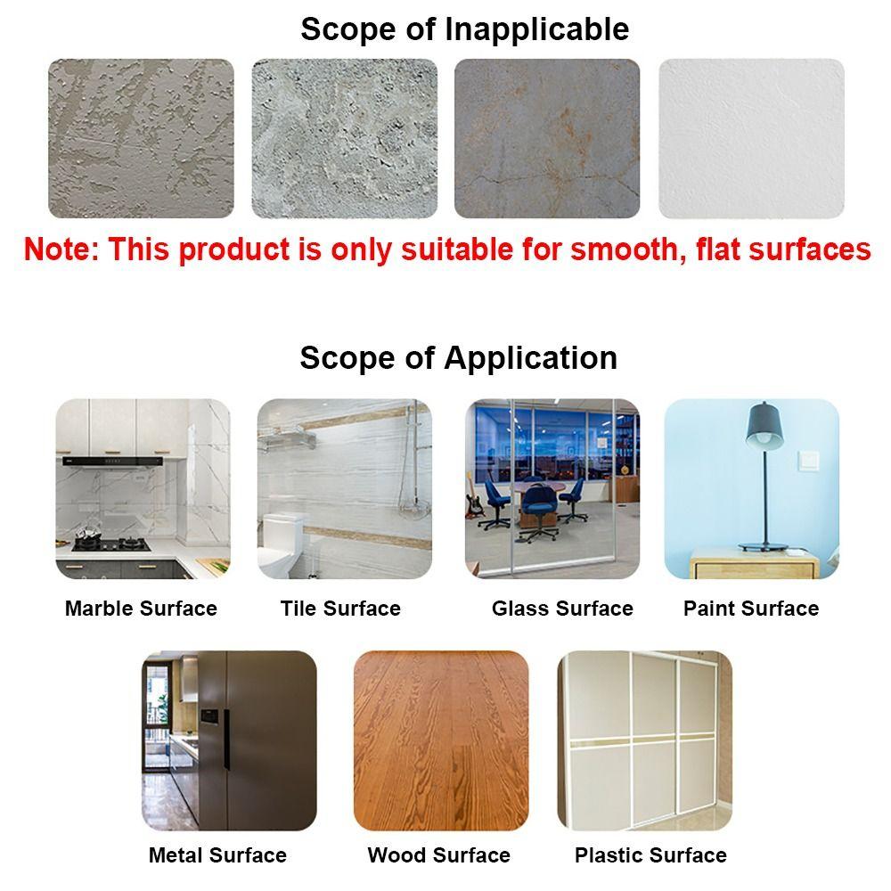 10M/Roll Windowsill Wall Border Sticker Door Frame Waveguide Line Brushed Skirting Line