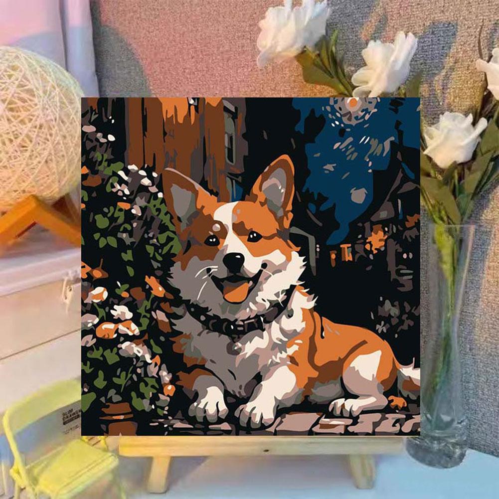 Painting By Numbers Digital Oil Painting DIY Hand-painted Coloring Animal Portrait Creative Cat Living Room Hanging Painting