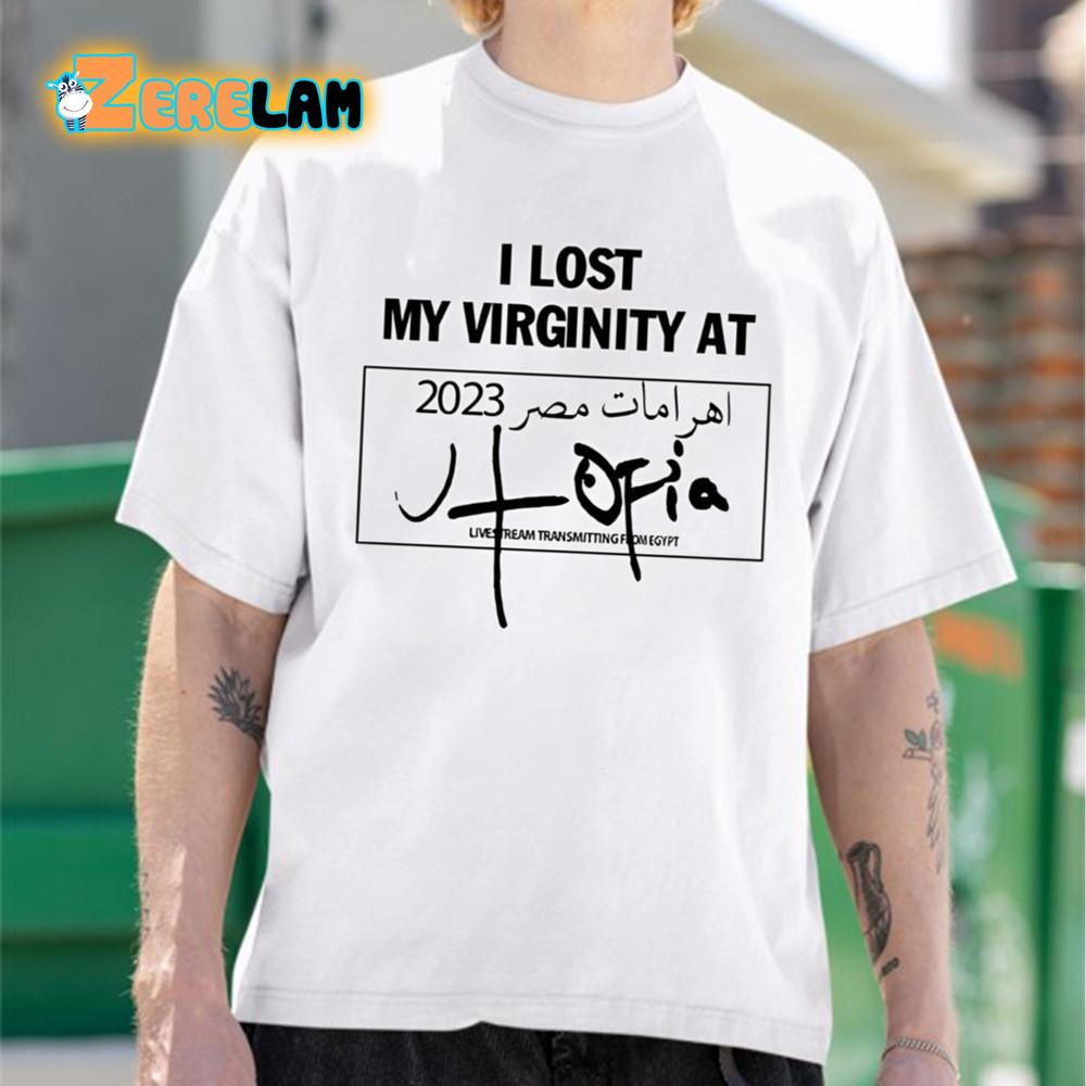 I Lost My Virginity At 2023 Livestream Shirt M