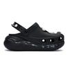 Crocs 811 Manufacture Classic Crush Butterfly Sweet Cool Style Hole Shoes Unisex Black