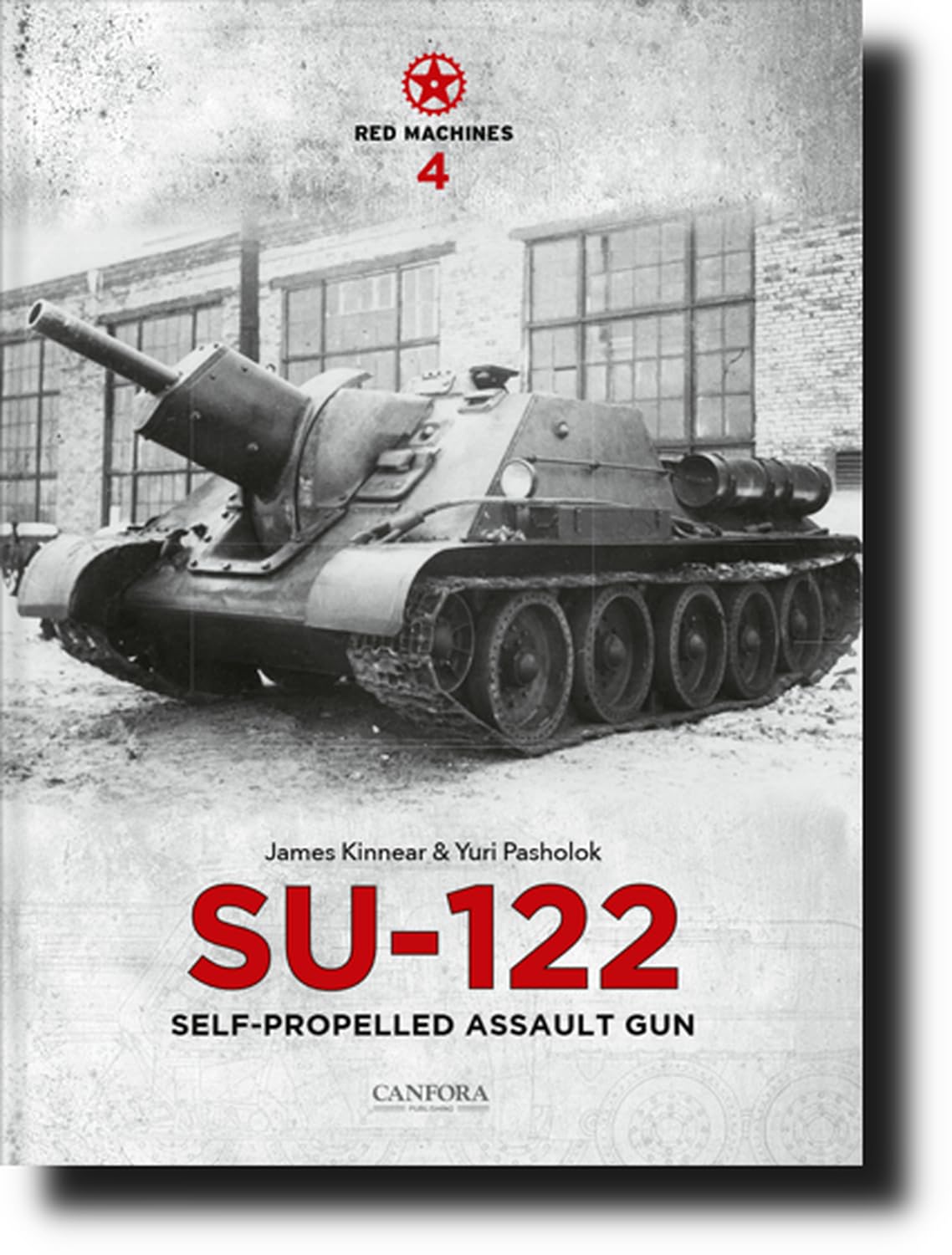 Canfora Publishing Red Machine Series Zweiter Weltkrieg Sowjetunion Sturmgeschütz Modellbaumaterialbuch Bd.4 SU-122 Selbstfahrlafette SU-122