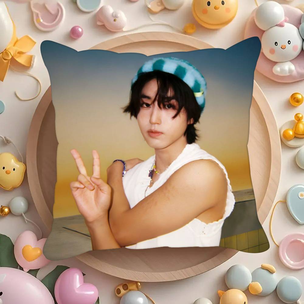 Pillowcases cushion covers living room sofas home decor gifts Korean singer H-Han Ji COOL Sung