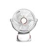 Compact Rechargeable Clip-on USB Fan for Desktop/Home/Dorms