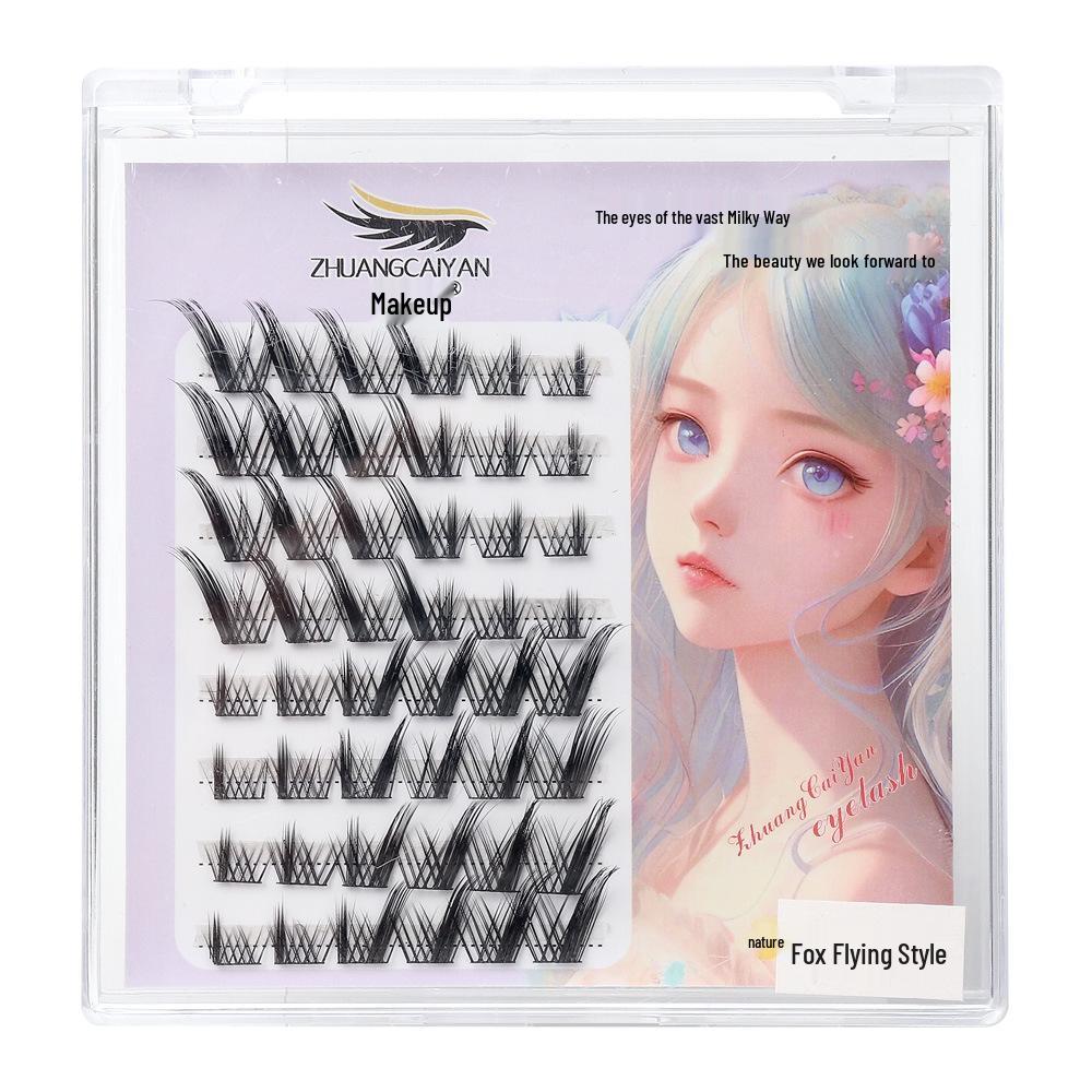 

Ленивые Близнецы K8 Большой Объем Натуральные Одинарные Пучки Комичные Ресницы