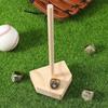 Baseball Rings Holder Baseball Display Case Championship Rings Display Holder Wood Material Jewelry Storage Holder