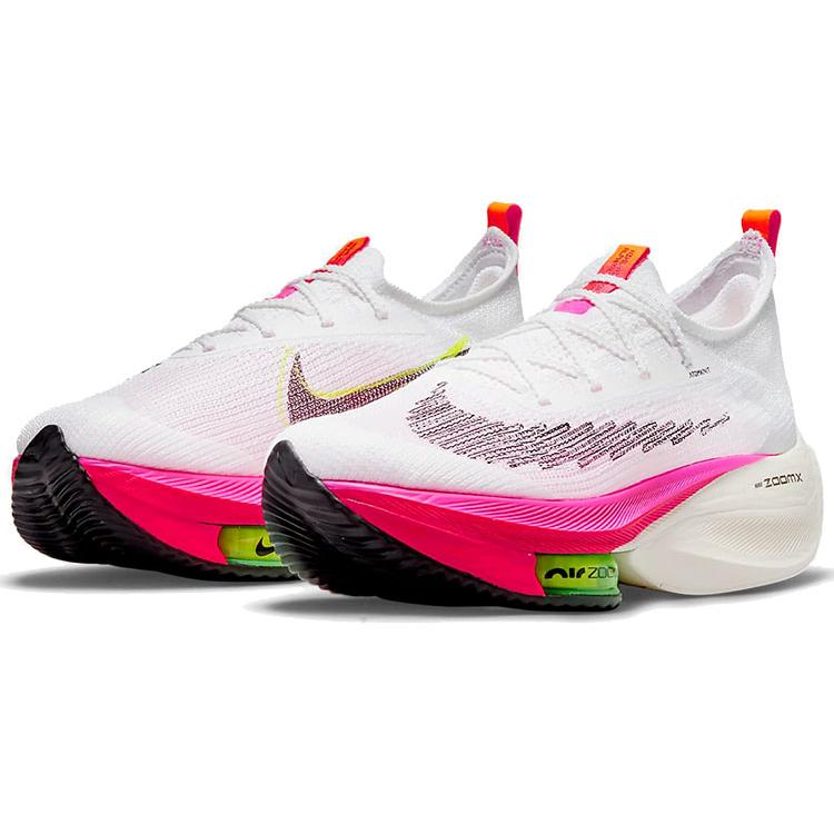 New Nike Air Zoom Alphafly Next% White Pink Women's DJ5456-100