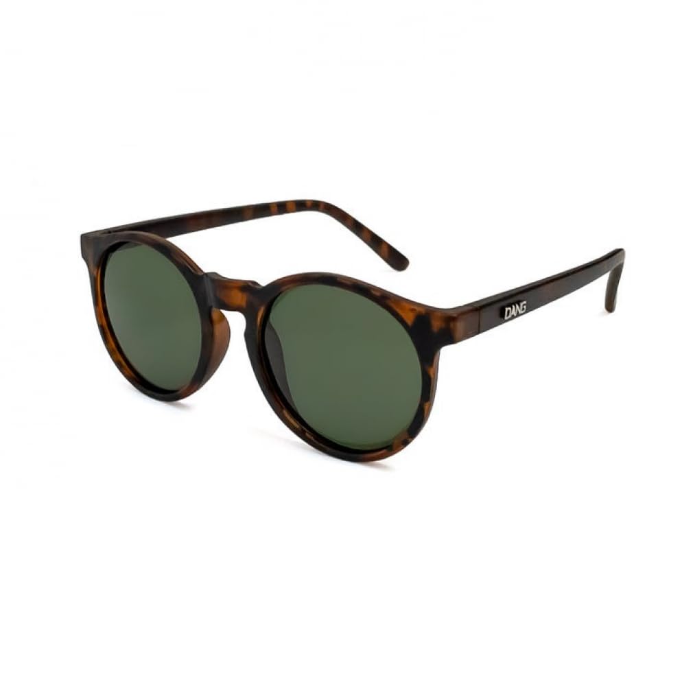 DANG SHADES ATZ vidg00450 Tortoise Matte x Green Gray Polarized Sunglasses