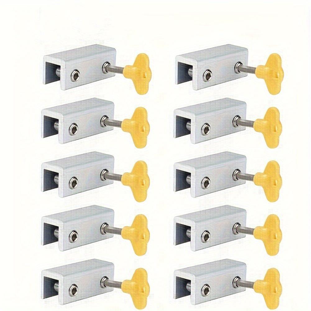 Invisible Sliding Window Lock: No-Drill, Child Safety, Anti-Theft, Thickened Screen Fixer.