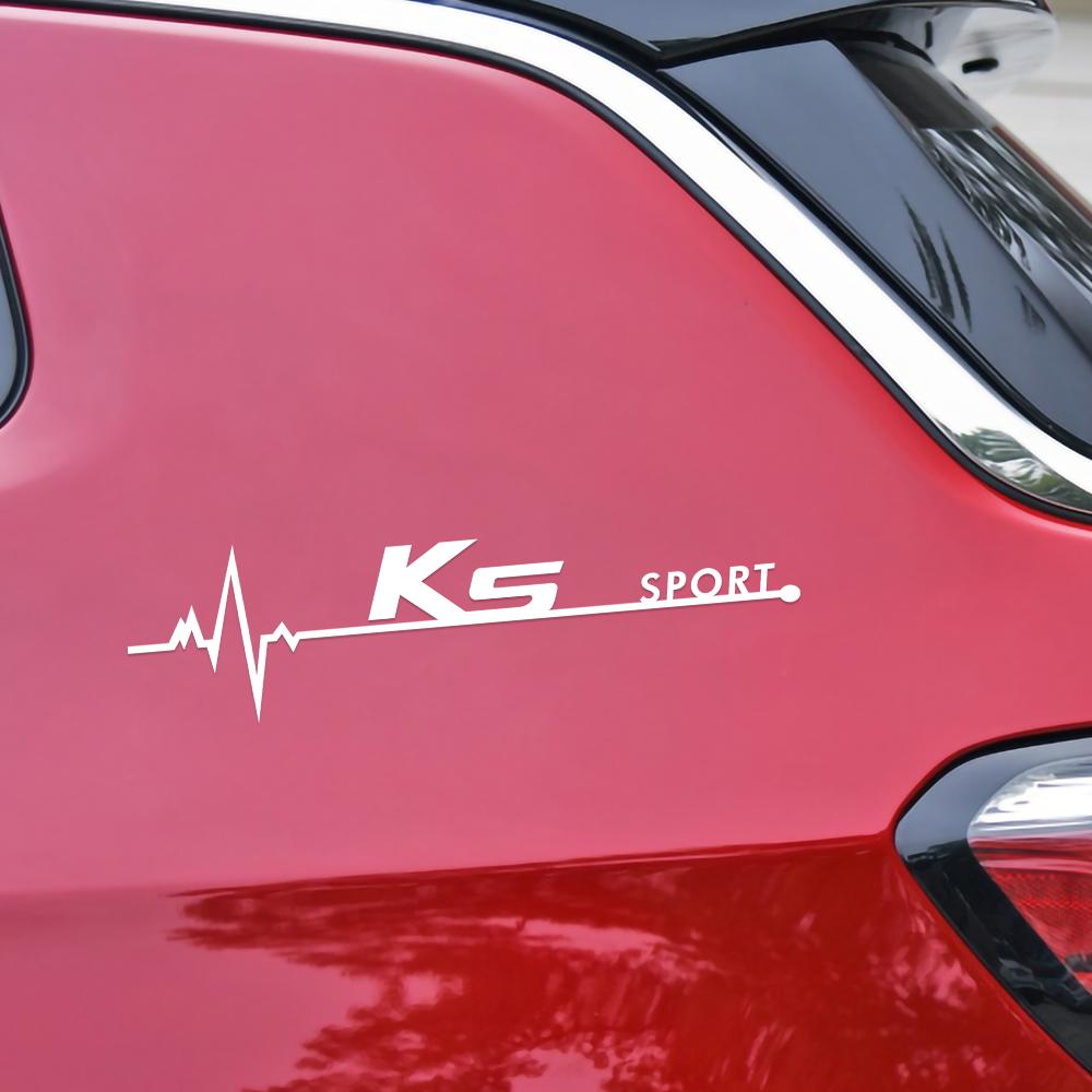 2Pcs Car Styling Side Window Sticker Emblem Decoration For KIA Sportage Ceed Sorento Cerato Optima Picanto Rio Soul Cadenza Niro gbnkr30