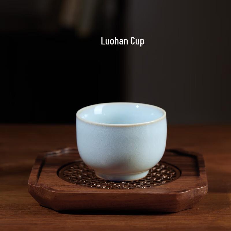Forbidden City Celadon Ru Kiln Master Tea Cup