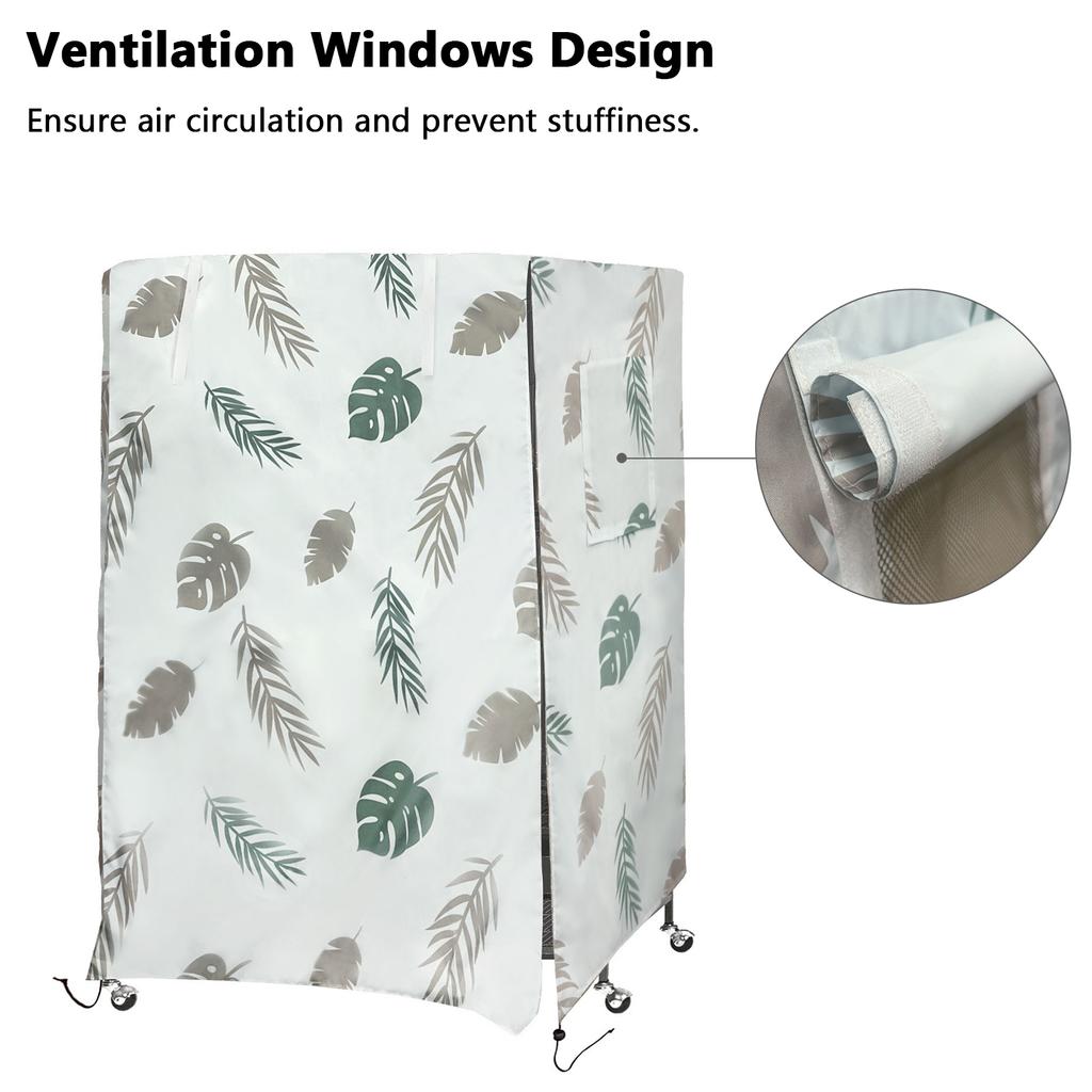 Duży Pokrowiec na Klatkę dla Ptaków na Zewnątrz do Ogrodu Klatka dla Zwierząt Wodoodporny Odporny na Słońce Oddychający na Zewnętrzny Dziedziniec