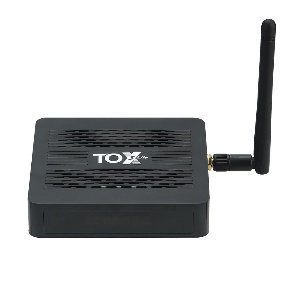 TOX3 Smart TV Box Android 11 4GB 32GB Amlogic S905X4 Dual Wifi 1000M BT4.1 Support AV1 4K 60fps Media Player