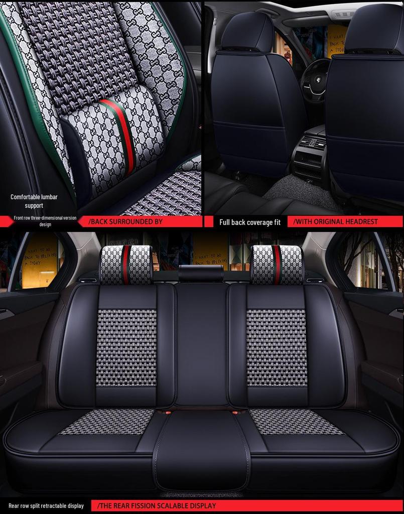 China V Series Summer Car Seat Cover Ice Silk Cushion for V3, V5, V6, V7, H230, H330, H530, and Junjie VH220