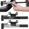 80 PSI Portable Bike Air Pump Fits Presta & Schrader Bicycle Frame Pump Aluminum Alloy for Mountain Bike Road Bike