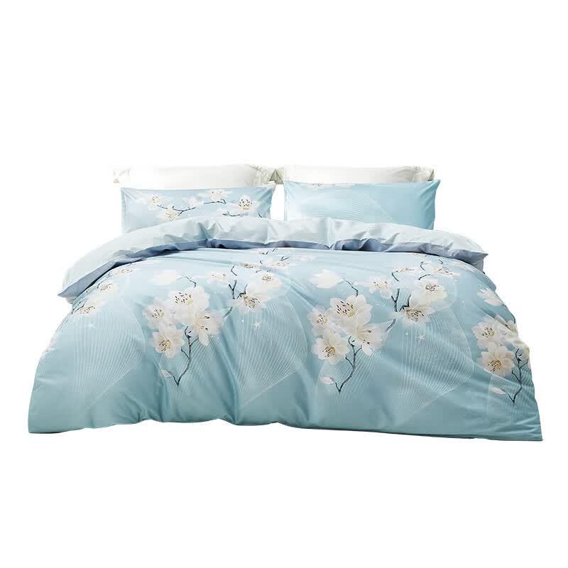 Luolai Super Soft Pure Cotton 4-Piece Bedding Set