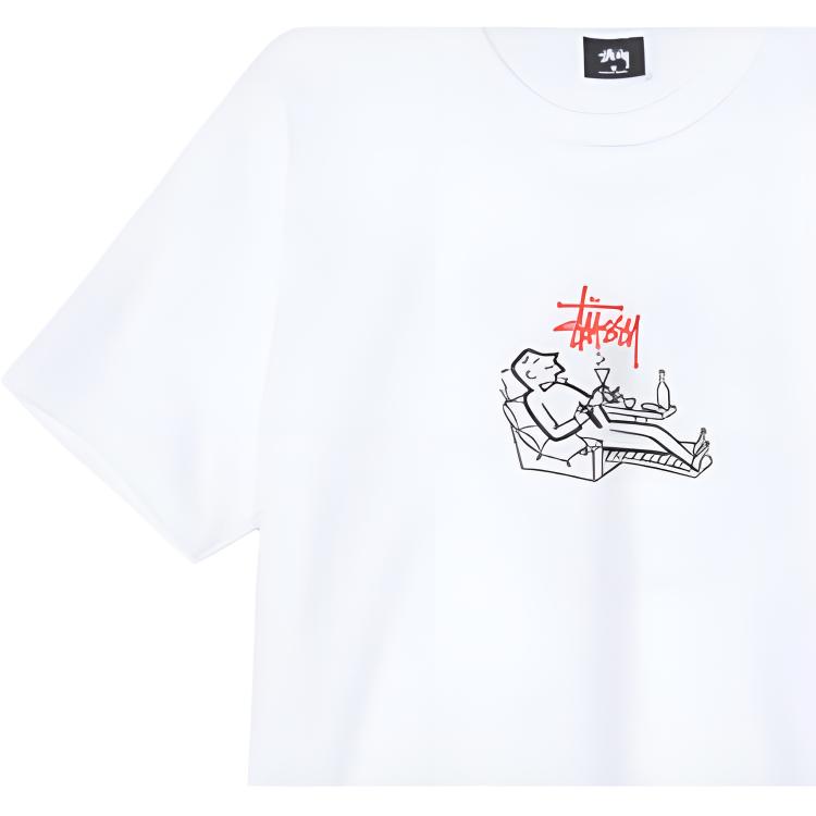 Stussy T-Shirts Unisex Crew Neck Moderate 1904388