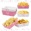 Schleifen Partydekorationen Snackbox Popcornboxen Pommes-frites-Boxen Für Kinder Geburtstagsparty Jungen Mädchen Partyzubehör Gastgeschenke