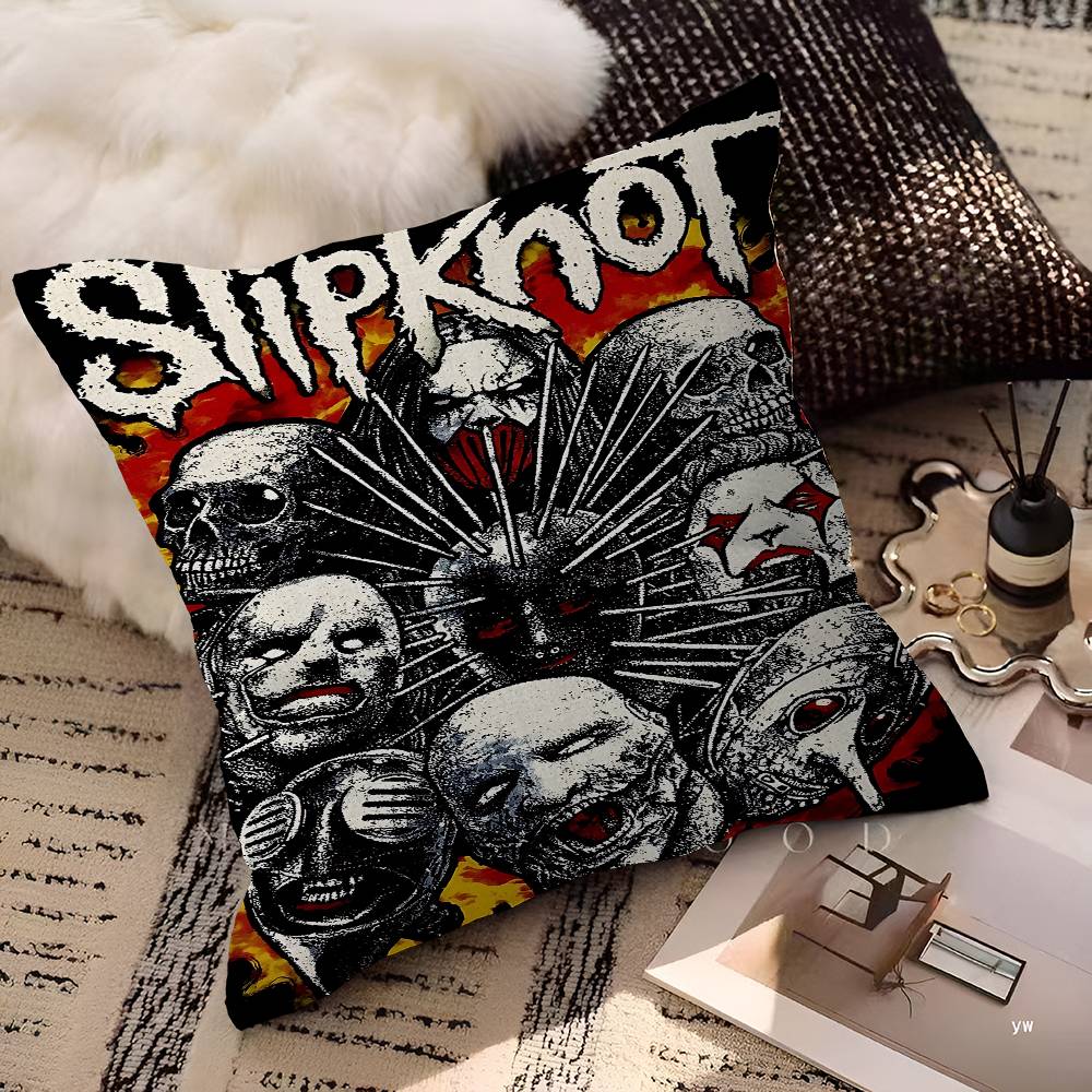 Группа Rap SSlipknot Подушка Наволочка Наволочка Гостиная Диван Домашний Декор Индивидуальный 30cmx30cm