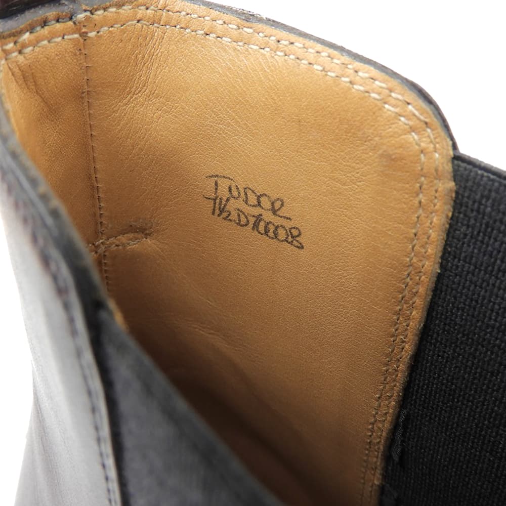 JOHN LOBB Plum Museum Calf TUDOR Men's Side Gore Boots, Brown, Size 7 1/2D, Last 7000B Shoes 7 1/2D BrownUsed