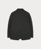 Birbante Twill 3-Button Setup Blazer Jacket - Charcoal