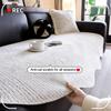 Chenille Fabric Sofa Cushion for Living Room Special Shape Non-slip Couch Cover L Shaped Sofa Towel Seat Pad Protection Cover