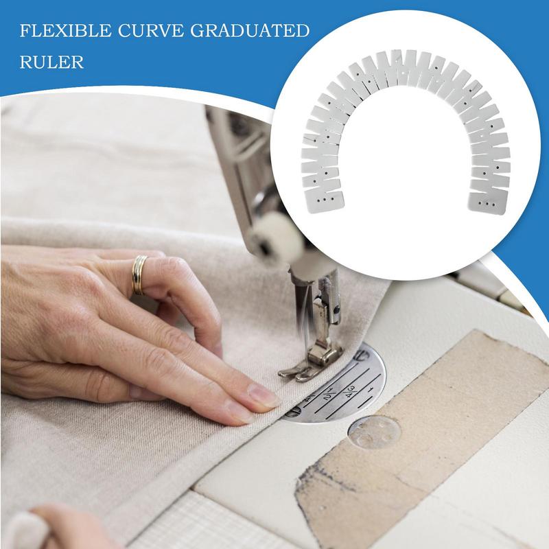Silicone Flexible Hemmer Bending Portable Sewing Artifact Silicone Film Edge Machine DIY Sewing Tool  for Padding Sewing Cloth