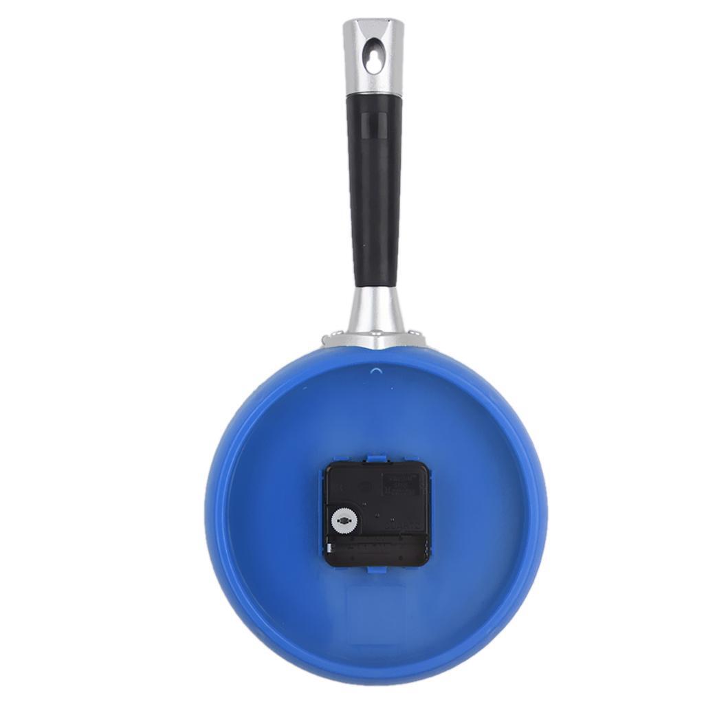 Zegar ścienny w kształcie patelni z jajkiem sadzonym do kuchni i sypialni