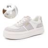 Stylish and Simple Little White Shoes 2025 Summer New Small Thick Sole Comfortable and Versatile Light Casual Big Head Women's Shoes