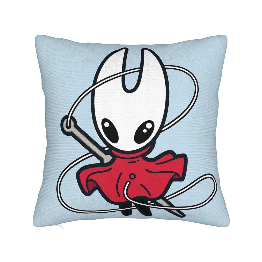 Hollow Knight Silksong Pillow Case Square Pillow Cover For Sofa Car Home Decor Morden Cushion Cover