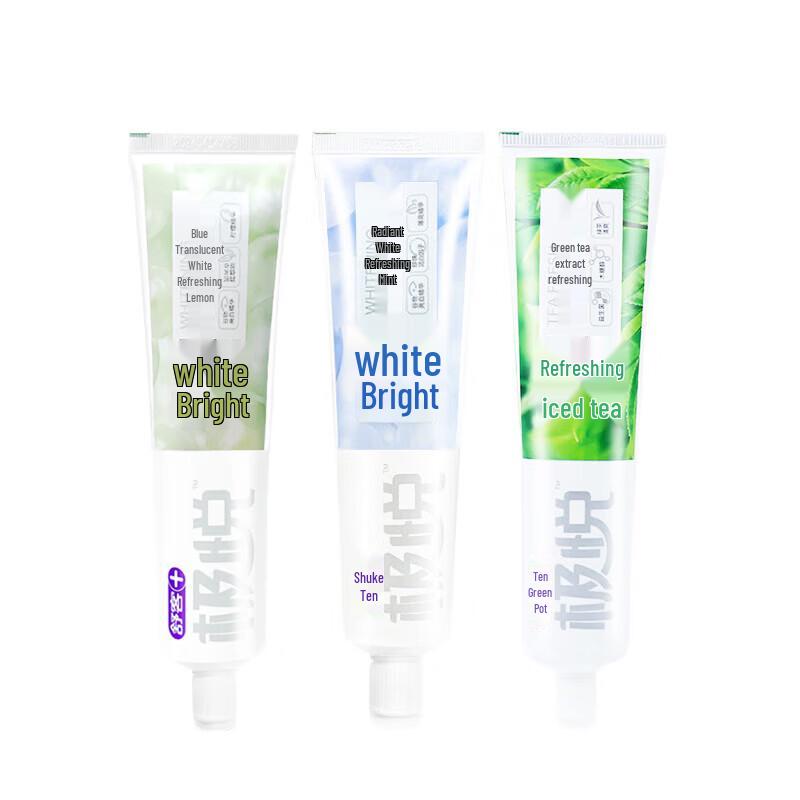 Shuke Brightening Mint & Lemon Fluoride Toothpaste