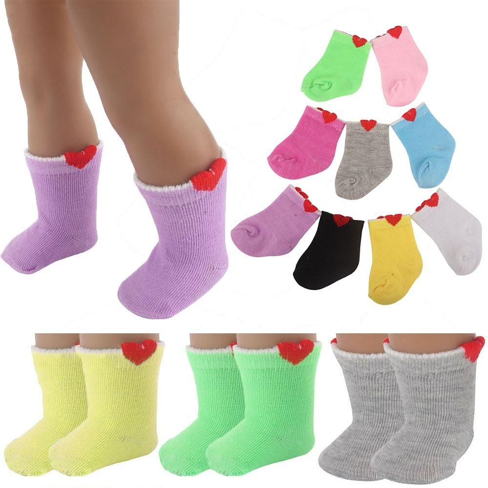 

Doll Accessories Doll Sports Stocking Multicolor Doll Clothes Gift Doll Mini Socks
