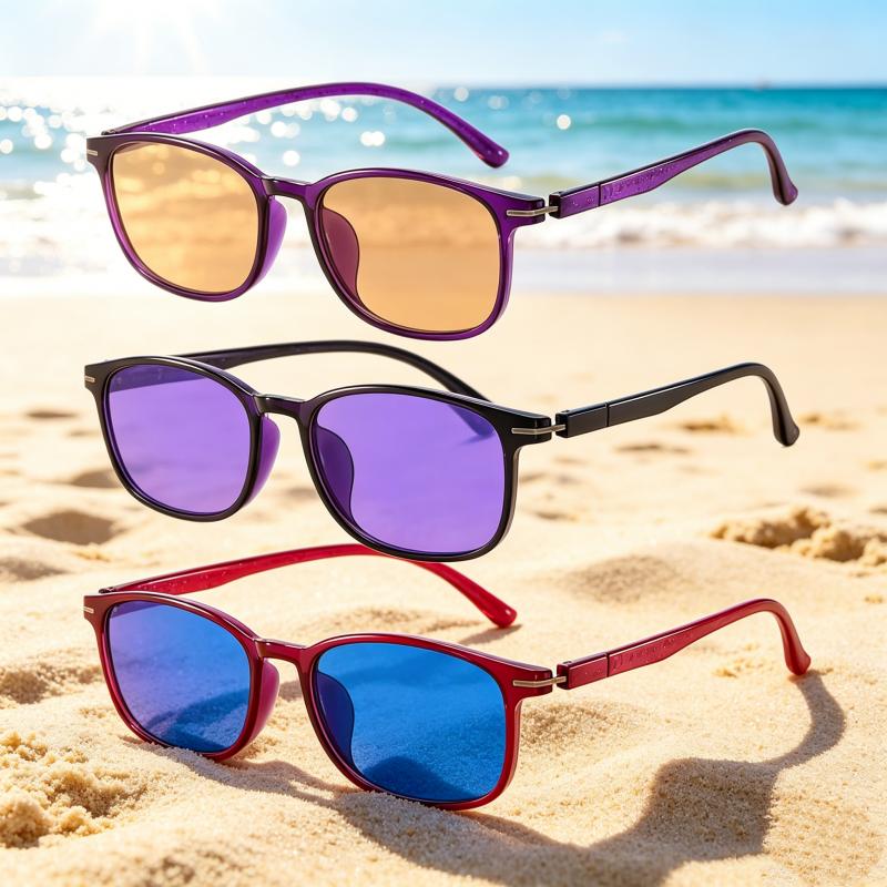 Nuovo Stile Occhiali da Sole da Uomo Vintage Trendy Occhiali da Vista per Sport all'Aperto Occhiali alla Moda Casual Ultraleggeri Occhiali per la Protezione degli Occhi
