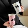 Bow High Looking Ceramic Cup for Best Friend Gift Cup for Office Girls Home Water Cup