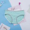 10Pcs Mixed Color Teens Teenage Panties Kids Underwear Children Cotton Brifes 10-16Y