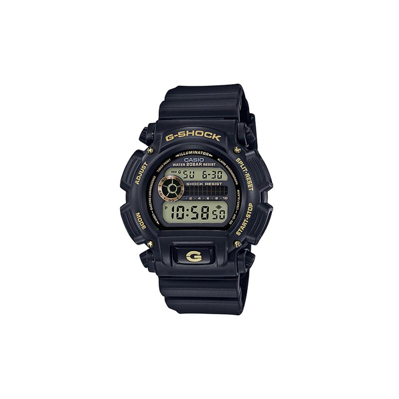 

Casio G-SQUAD series G-Shock series LCD reverse display waterproof and shockproof movement quartz movement resin strap Japanese and DW-9052GBX-1A92021 чорний