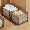 Lagerdesign Garderob Förvaringsställ Lådmodell Utbyggbart Stapelbart Förvaringsställ Avdelare Sorteringslåda Garderobsorganisatör
