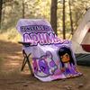 1pc Anime A-AphmauS2 Theme Blanket - Digital Print, Polyester, Cozy for All Seasons, Perfect for Outdoor, and Travel