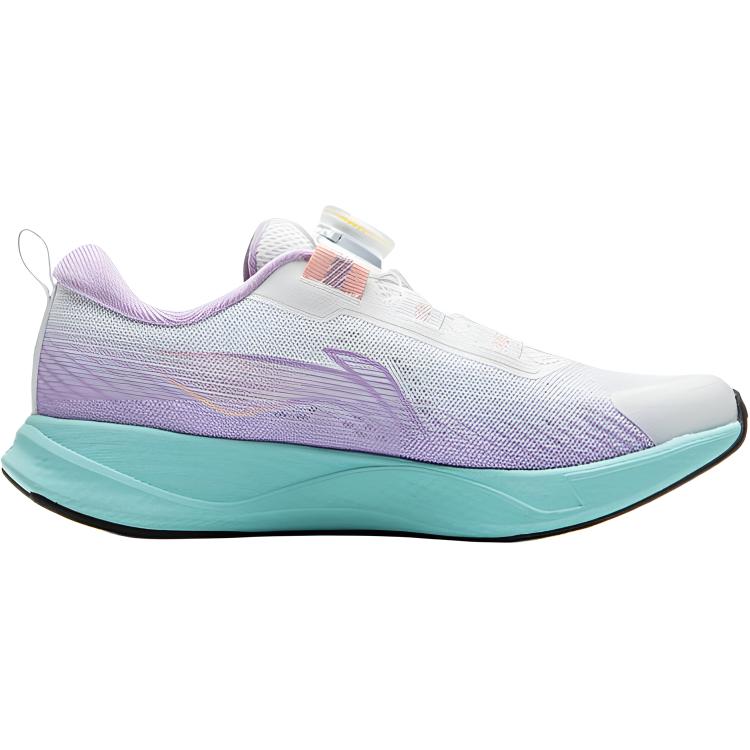 Li Ning Kids Running Fabric Soft Comfortable Shock Absorption Rebound Support Low Top Kids Running Shoes Unisex sneaker YKFU136-12