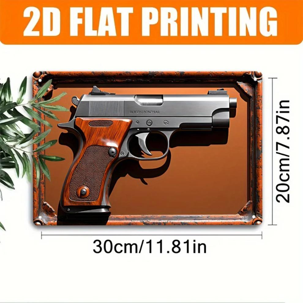 True Man's Toys Vintage Iron Tin Sign - 3D Metal Wall Art for Home, Farmhouse, Café & Garage - Ideal Gift for Friends & Parties