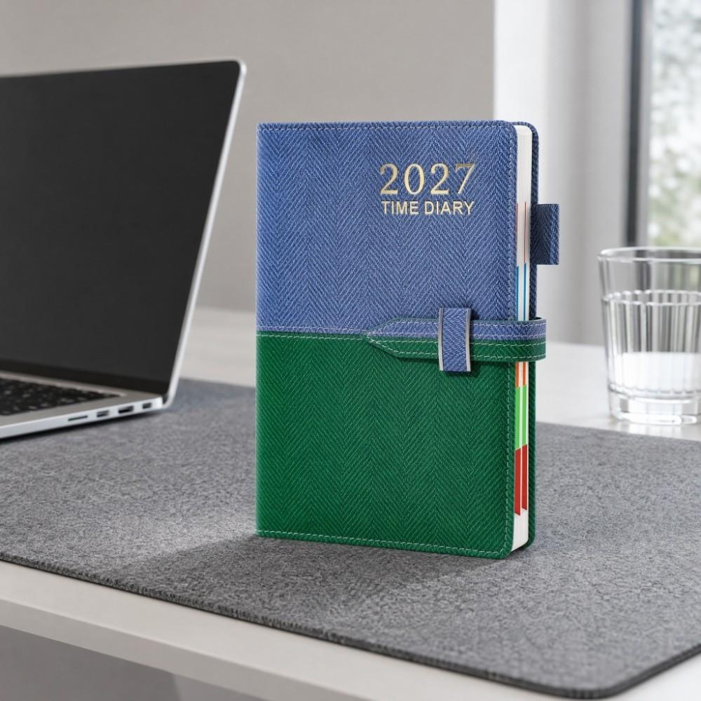 Calendar Notebook 2027 Schedule Book A5 Time Management Planner Personal Diary