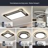 Modern Minimalist LED Rectangular Ceiling Light for Living Room, Hall, Bedroom, and Restaurant