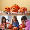NUOLUX Pumpkin Carving Tools, Carving Chisels, Halloween DIY Pumpkin Knife, Pumpkin Carving Kit, Decorative Cutting Tools, Set of 4