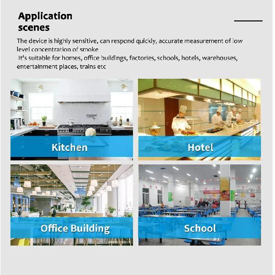 Tuya App WiFi Gas Detector-Used for Leak Detection,Safety Alarm,Real-time Monitoring,App Control,Sensitivity,Easy Installation