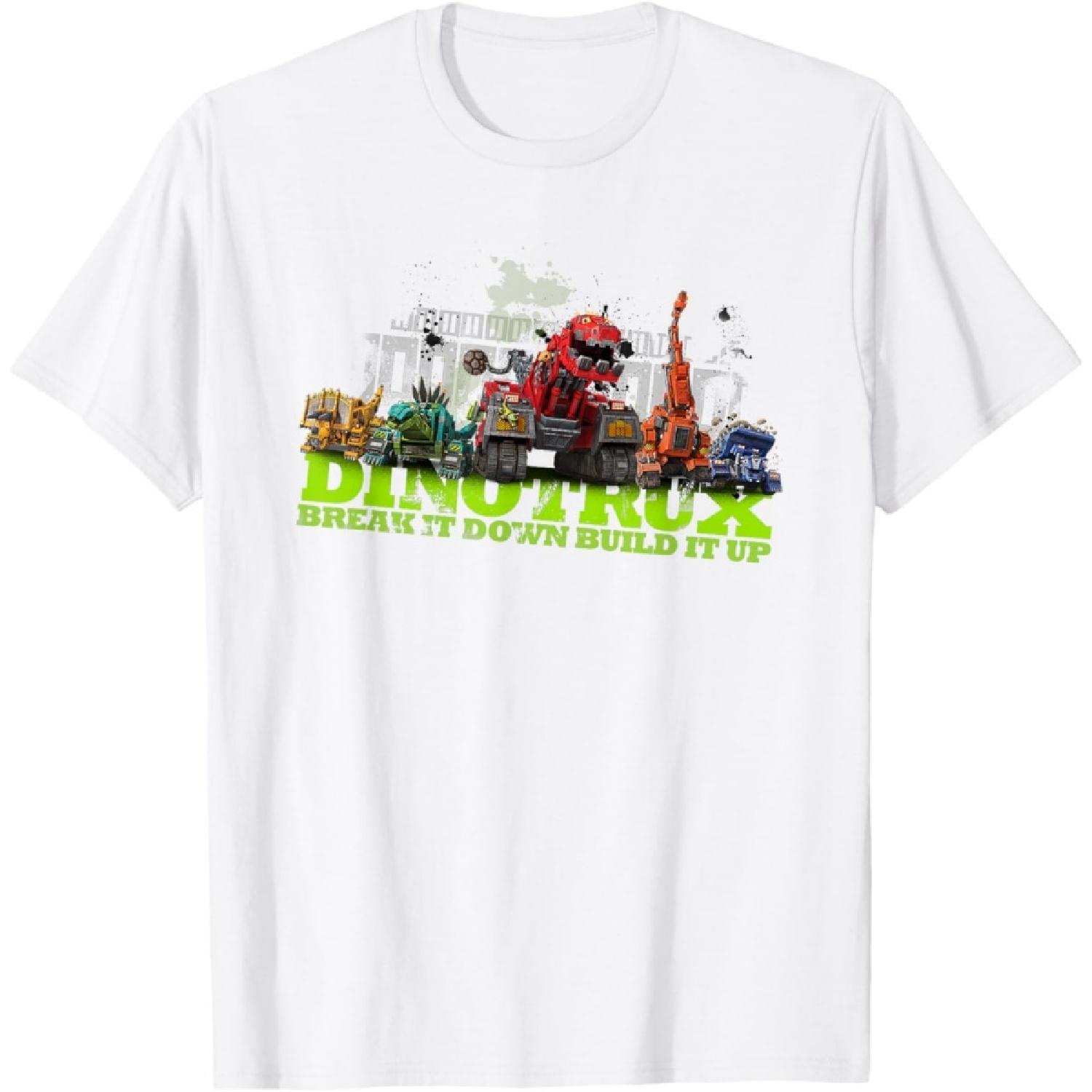 DinoTrux Break Down Build Up T-Shirt S