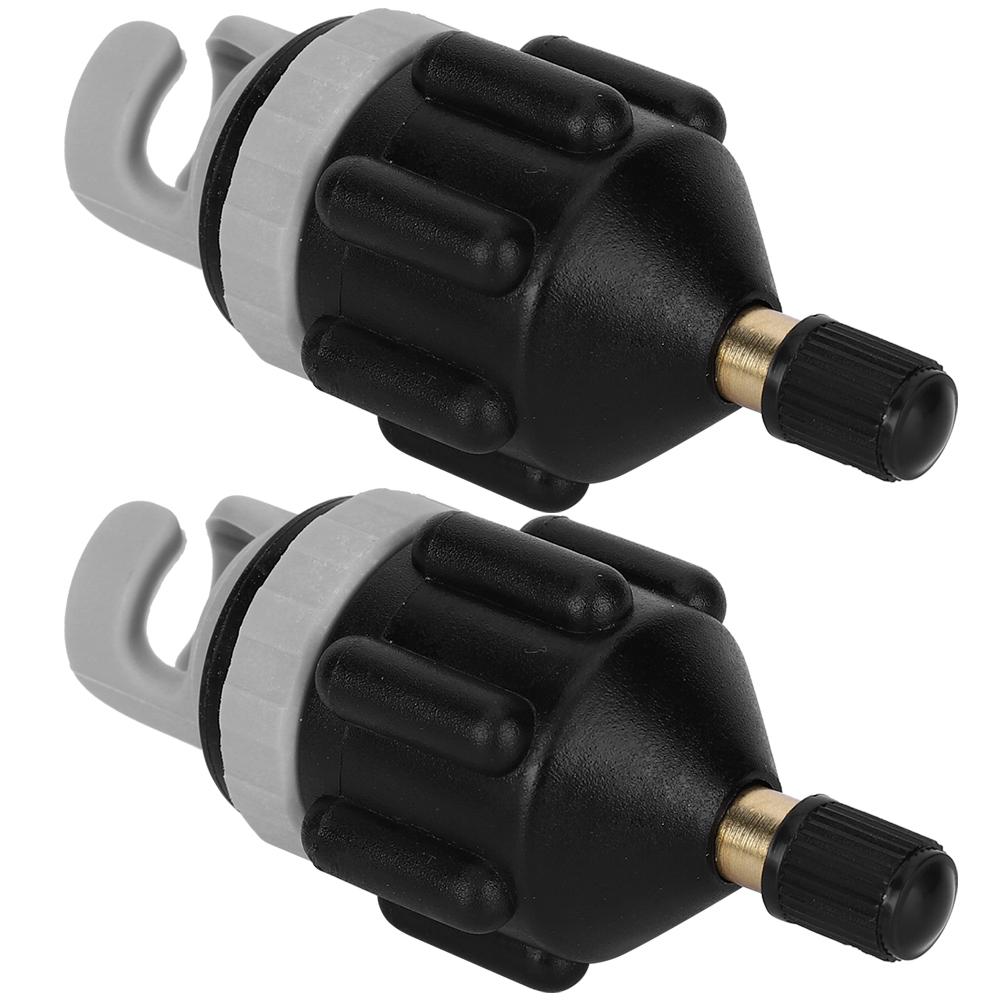 2Pcs Air Pump Inflator Surfboard Paddle Board Canoeing Adapter Heads Accessory
