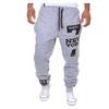 Men Fashion Autumn Winter Sports Casual Print Pants Long Trousers